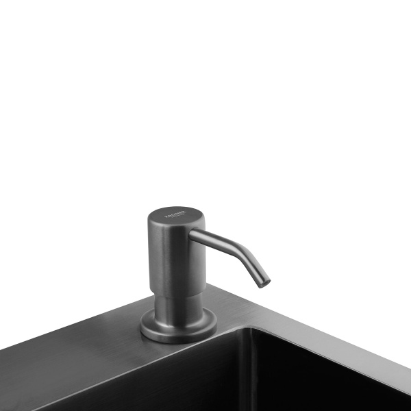 Дозатор для миючого засобу (колір чорний) Kroner Spender