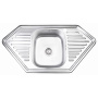 Кухонна мийка Lidz 9550-D Decor 0,8 мм