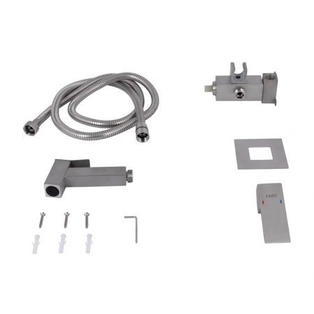 Гігієнічний душ із змішувачем з нержавіючої сталі Lidz Kubis 