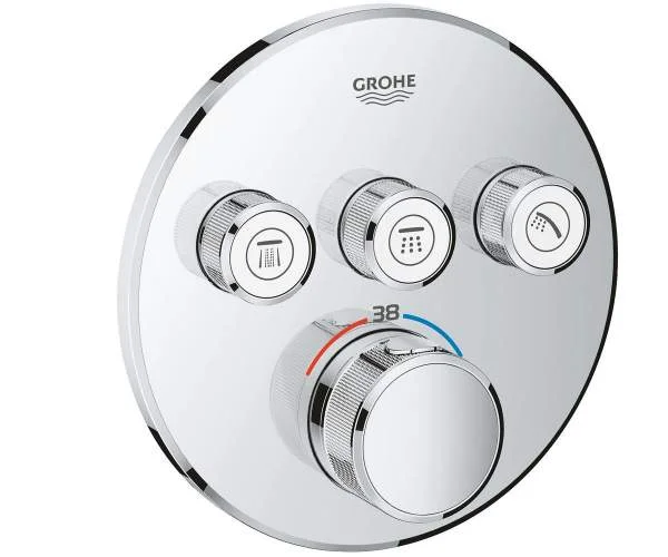 Термостат настінний на 3 виходи GROHE GROHTHERM SMARTCONTROL