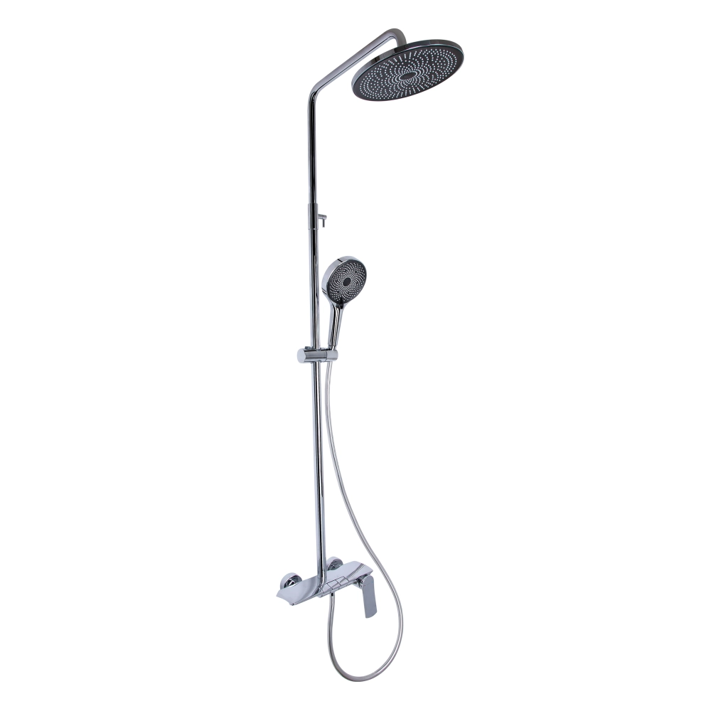 Душова система з клавішним перемиканням з виливом Qtap Slavonice