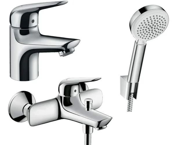 Набір змішувачів для ванни 3 в 1 HANSGROHE NOVUS