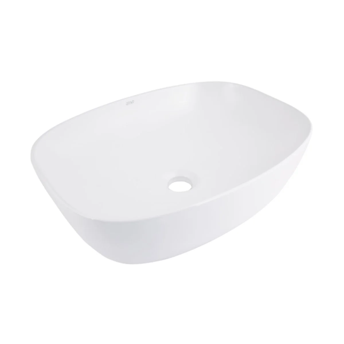 Раковина накладна овальна Qtap Cardinal 500х380х140 мм