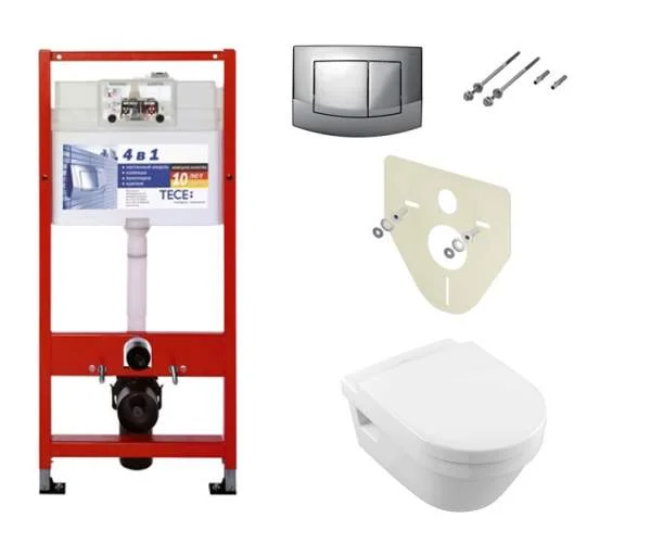 Комплект інсталяції та підвісного унітазу VILLEROY & BOCH