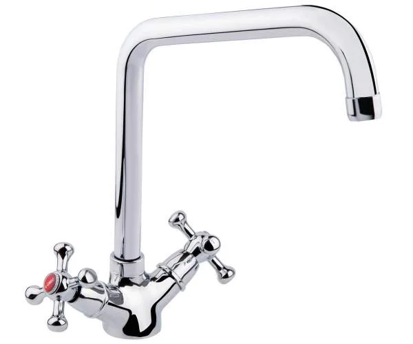 Змішувач двовентильний Qtap SMES