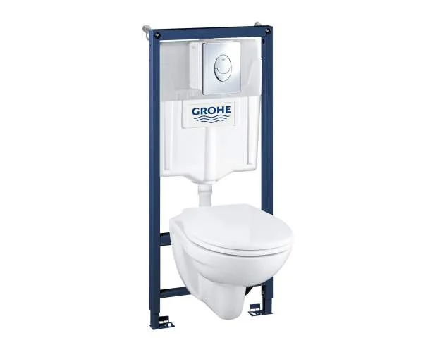 Набір 4 в 1 інсталяції з підвісним унітазом GROHE SOLIDO PERFECT