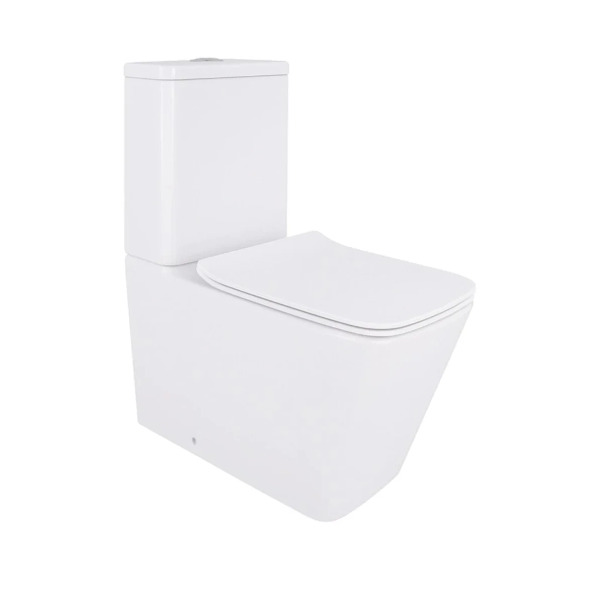 Унітаз підлоговий Qtap Crow Eco безобідковий з сідінням Soft-close