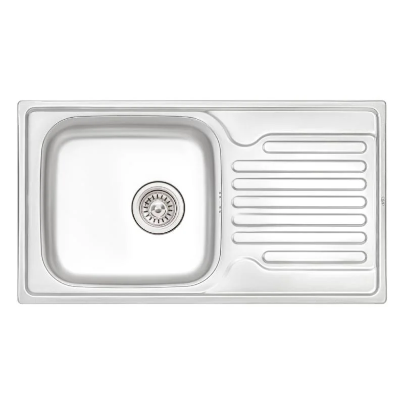 Кухонна мийка Qtap 78*43 Satin 0,8 мм