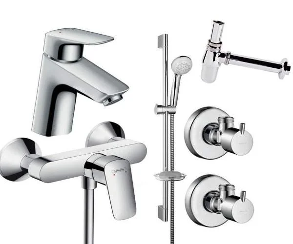 Набір змішувачів для душу 5 в 1 HANSGROHE LOGIS 70