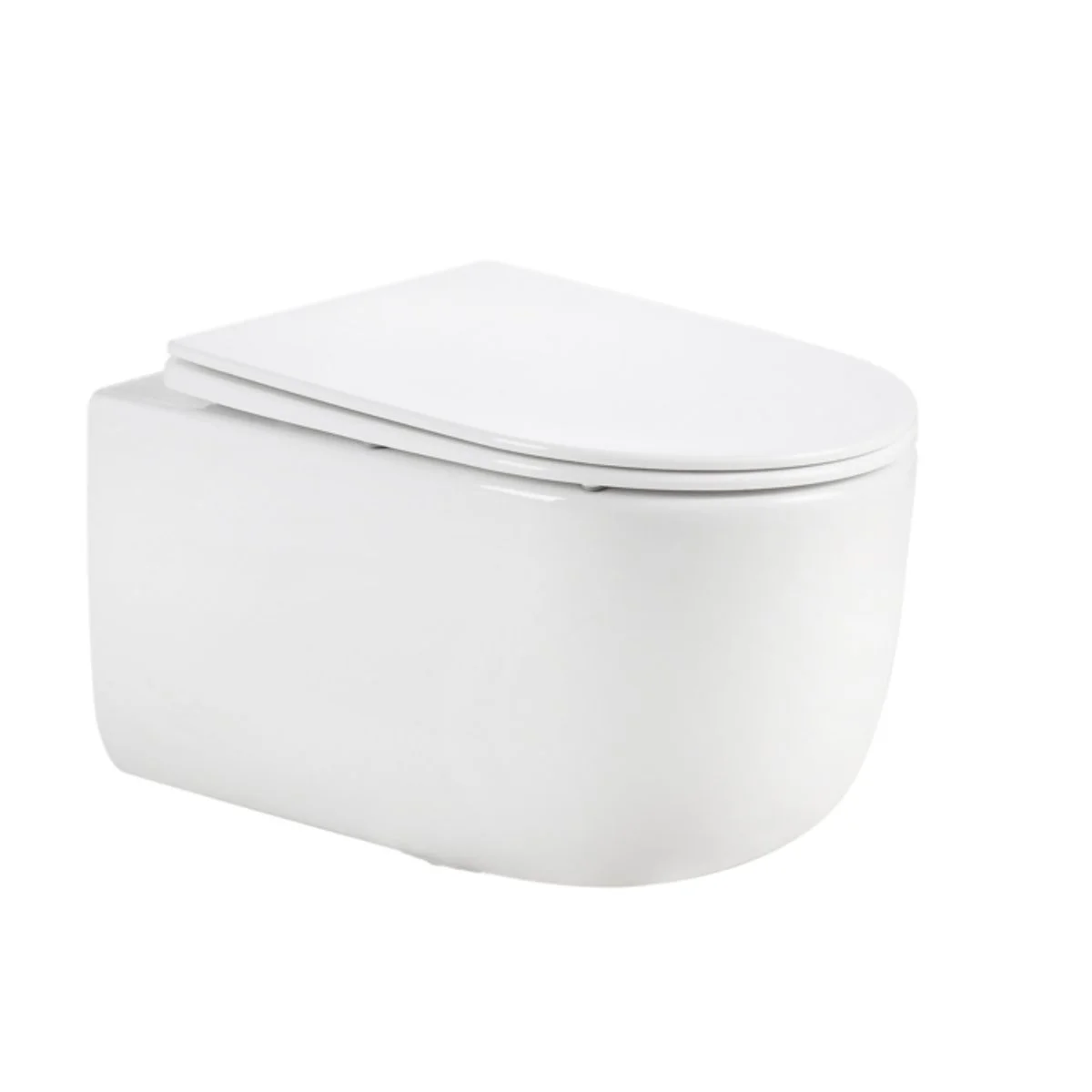 Унітаз підвісний Qtap Taurus Ultra Quiet 515×360×350 мм, White, з сидінням Slim Duroplast / Soft-close / Quick Release