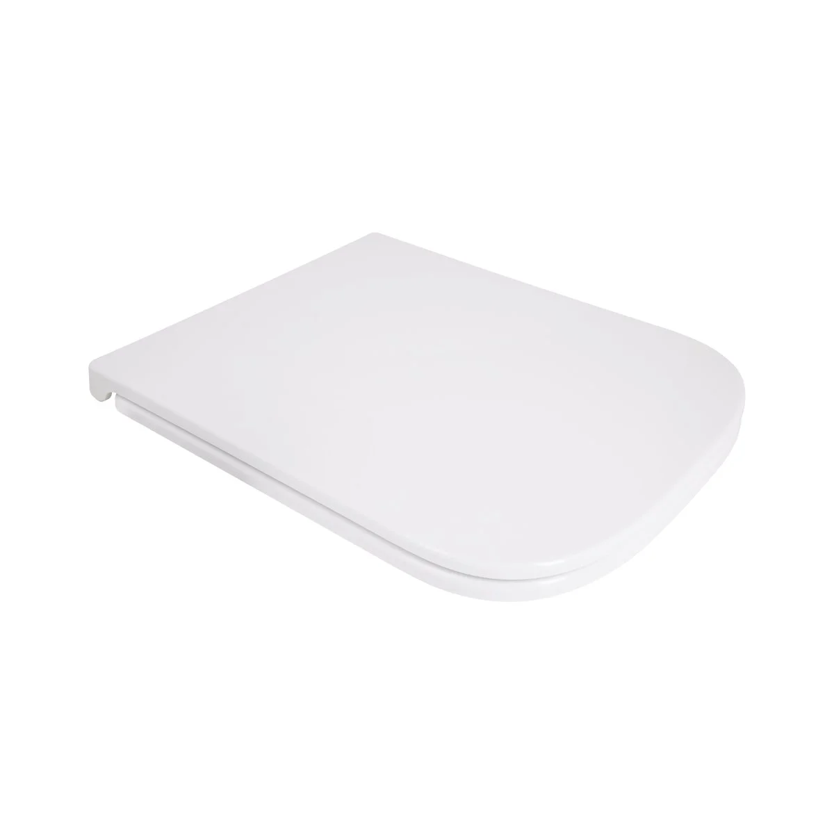Сидіння для унітаза Qtap (Cardinal 620), White, з мікроліфтом Slim Duroplast, Quick Release