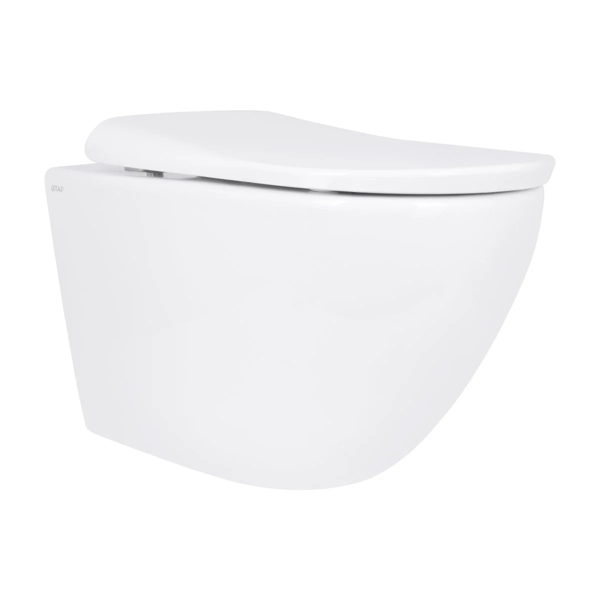 Унітаз підвісний Qtap Robin ML Ultra Quiet 490x365x325 мм, з сидінням Soft-close MagLock, White