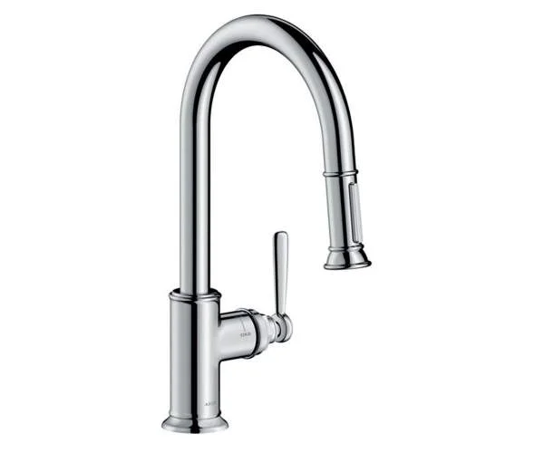 Кухонний змішувач із висувним душем HANSGROHE AXOR MONTREUX