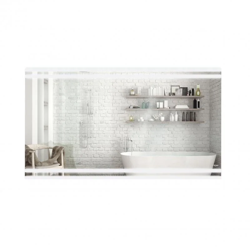 Дзеркало Qtap Mideya Classic 1400х700 з LED-підсвічуванням