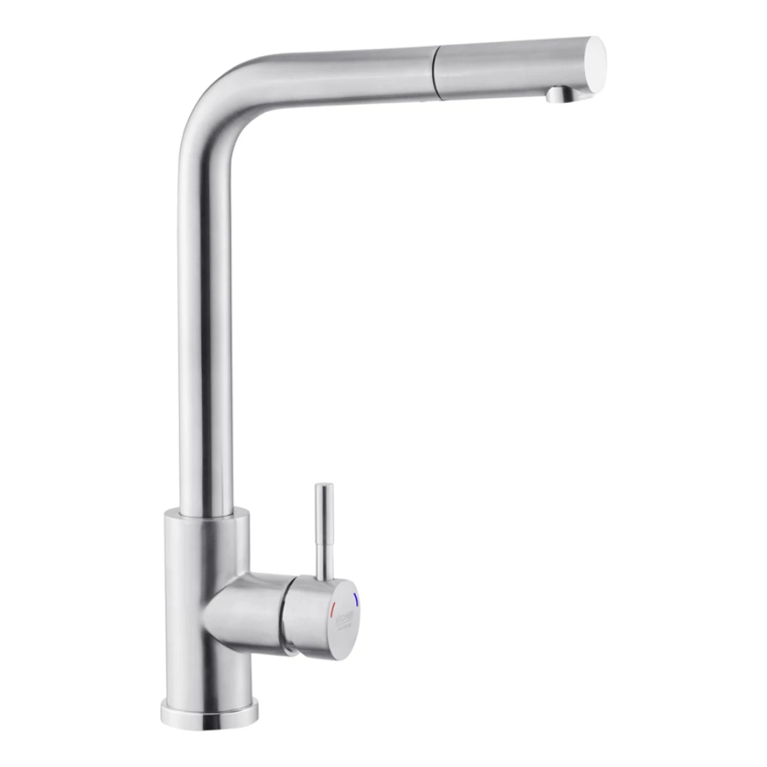 Змішувач для кухні з висувним виливом Kroner KRP Edelstahl Klassisch - ESG03917