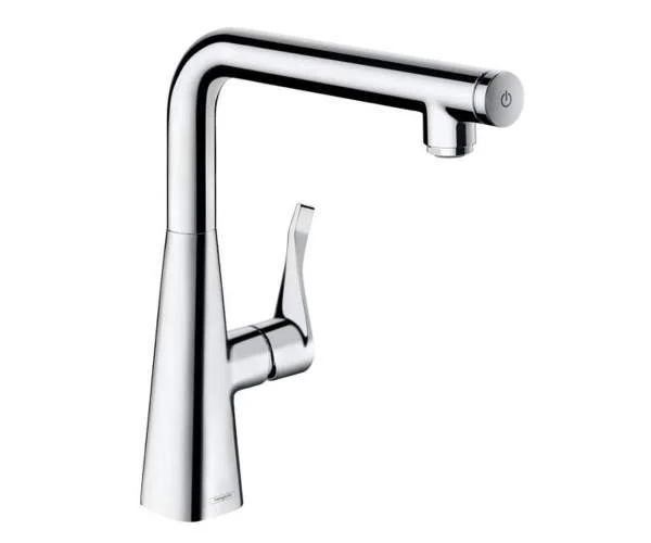 Кухонний змішувач із кнопкою select HANSGROHE METRIS SELECT