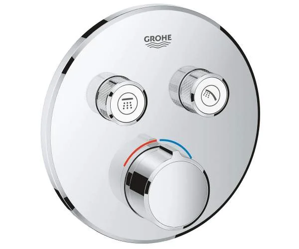 Зовнішня панель змішувача на 2 виходи GROHE SMARTCONTROL
