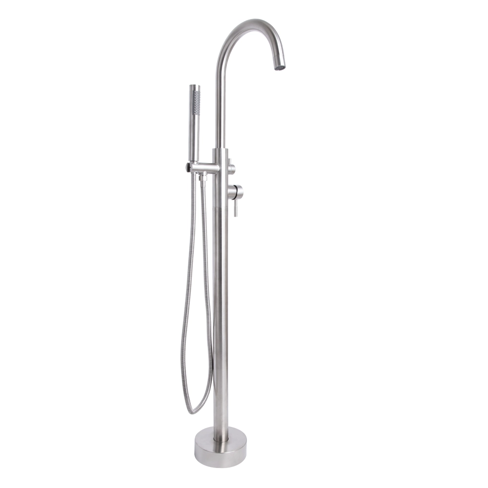 Змішувач для ванни підлоговий (з душовим гарнітуром) Lidz Aria