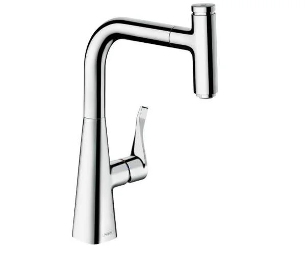 Кухонний змішувач з лійкою HANSGROHE METRIS SELECT