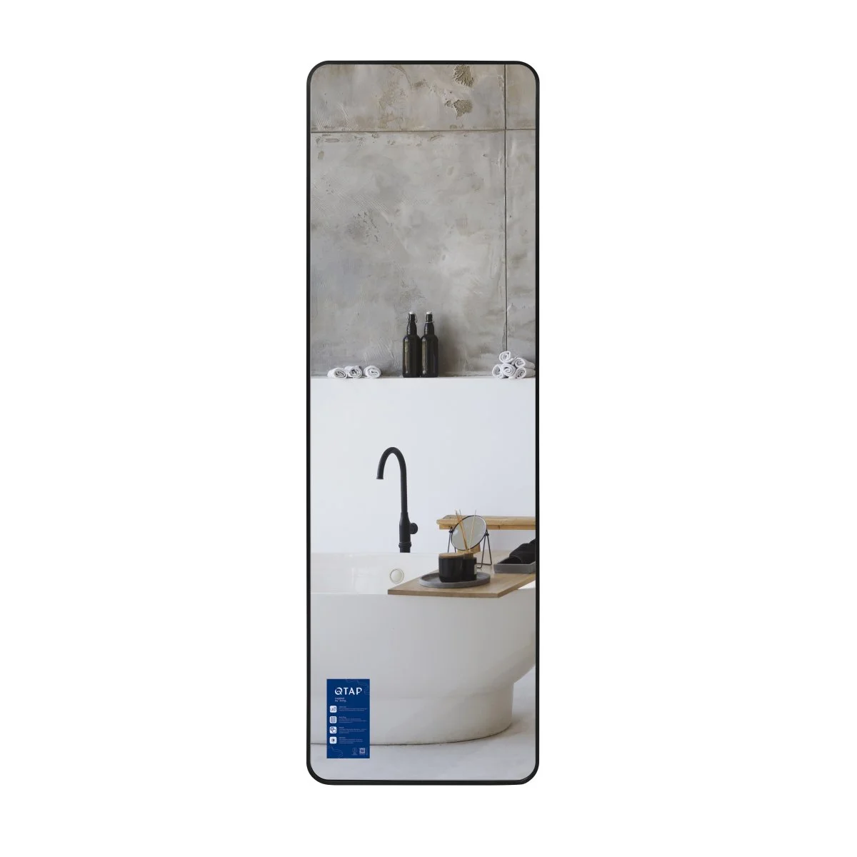 Дзеркало Qtap Gemini 500х1600 підлогове