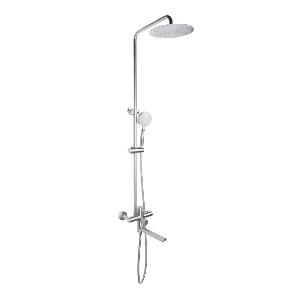 Душова система (нержавіюча сталь) з виливом 235 мм Lidz Aria