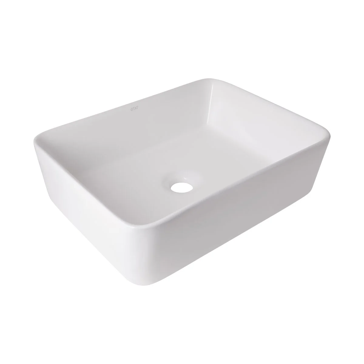 Раковина накладна прямокутна Qtap Tern 480х370х135 мм