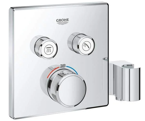 Настінний термостат з тримачем для душу GROHE GROHTHERM SMARTCONTROL