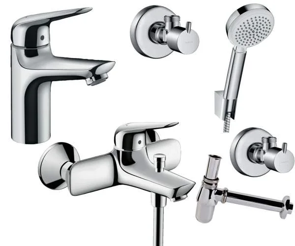 Набір змішувачів 5 в 1 HANSGROHE NOVUS