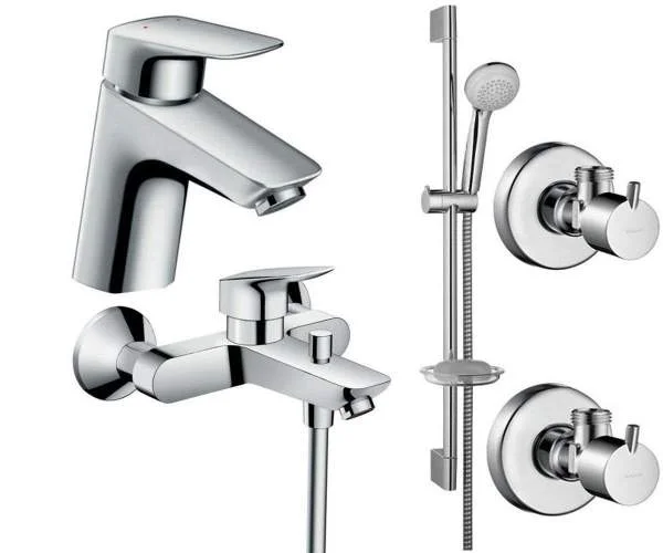 Набір змішувачів 4 в 1 HANSGROHE LOGIS 70