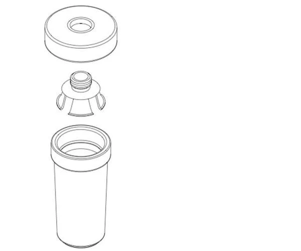 Склянка HANSGROHE LOGIS CLASSIC