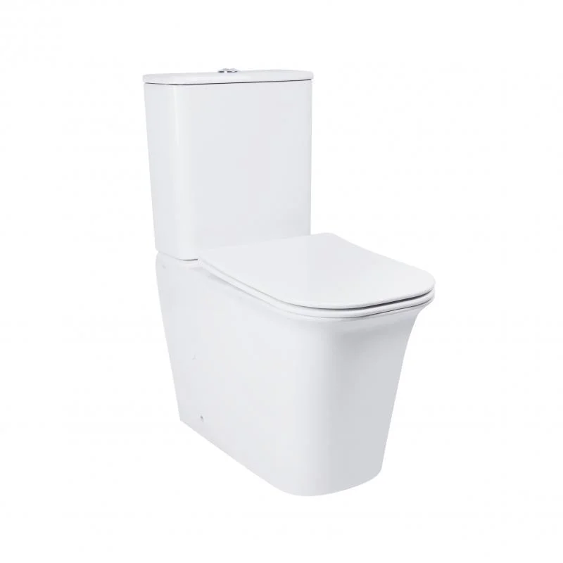 Унітаз-компакт Qtap Nando безободковий з сидінням Soft-close