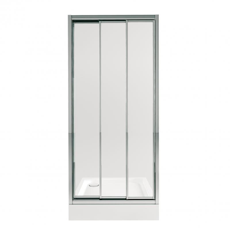 Набір Qtap двері в нішу Uniford + піддон Unisquare