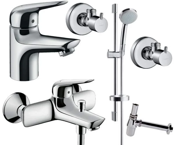 Набір для ванни 5 в 1 HANSGROHE NOVUS