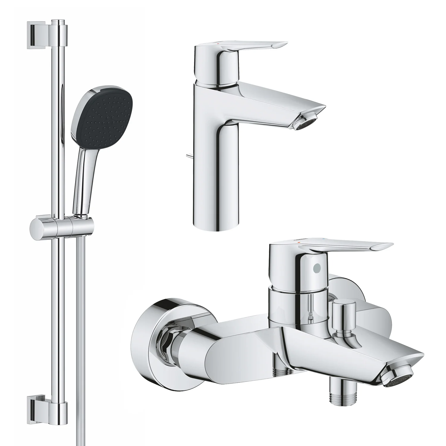 Комплект змішувачів для ванної кімнати Grohe QuickFix Start