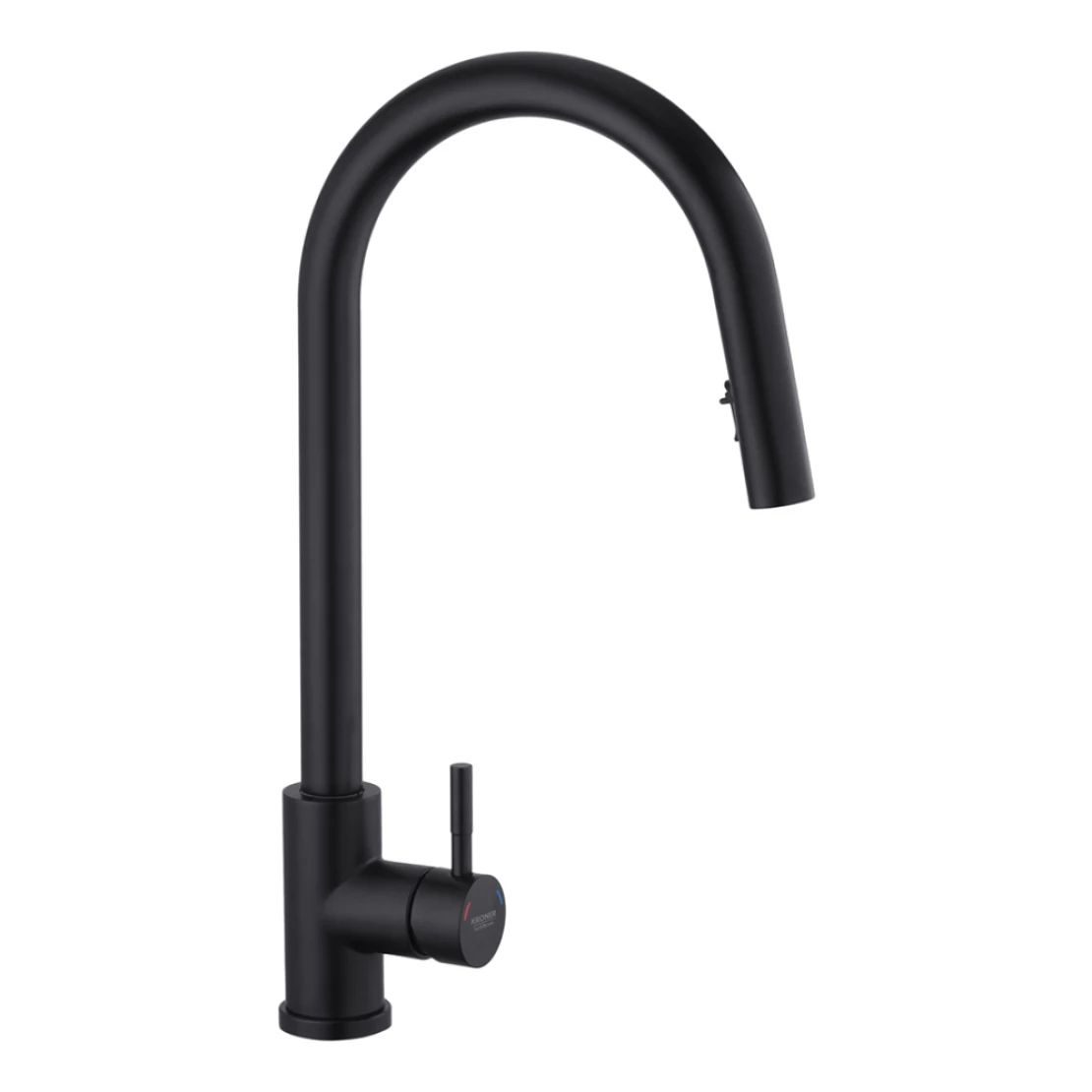 Змішувач для кухні з висувним виливом Kroner KRP Edelstahl Klassisch - SCH03915