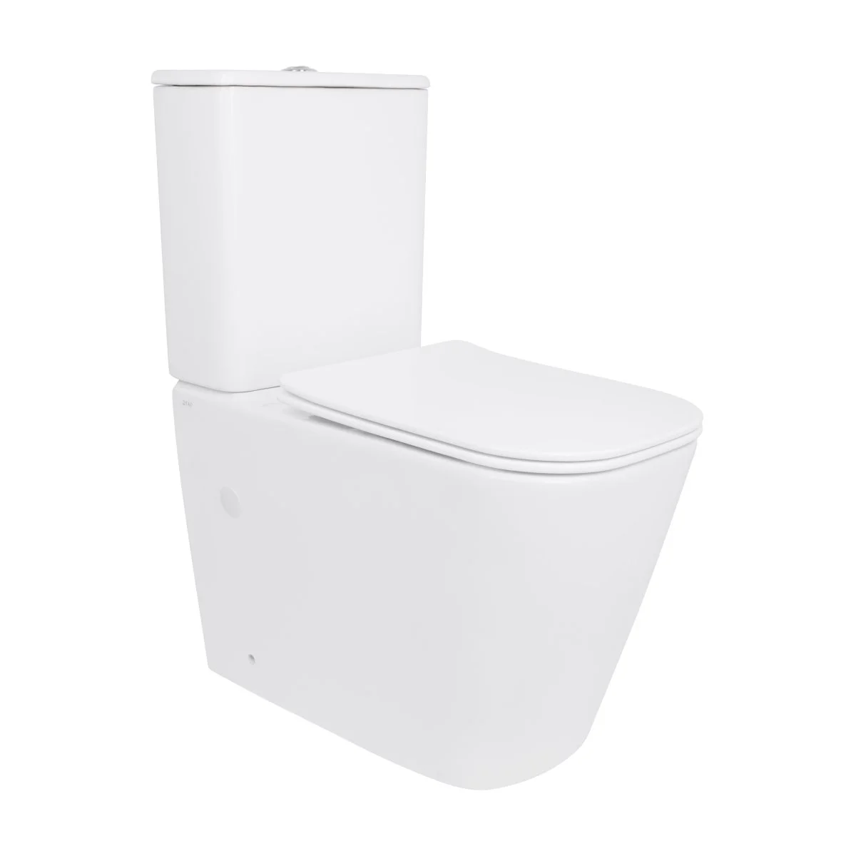 Унітаз підлоговий Qtap Stork Ultra Quiet 630×350×805 мм із сидінням Soft-close, White