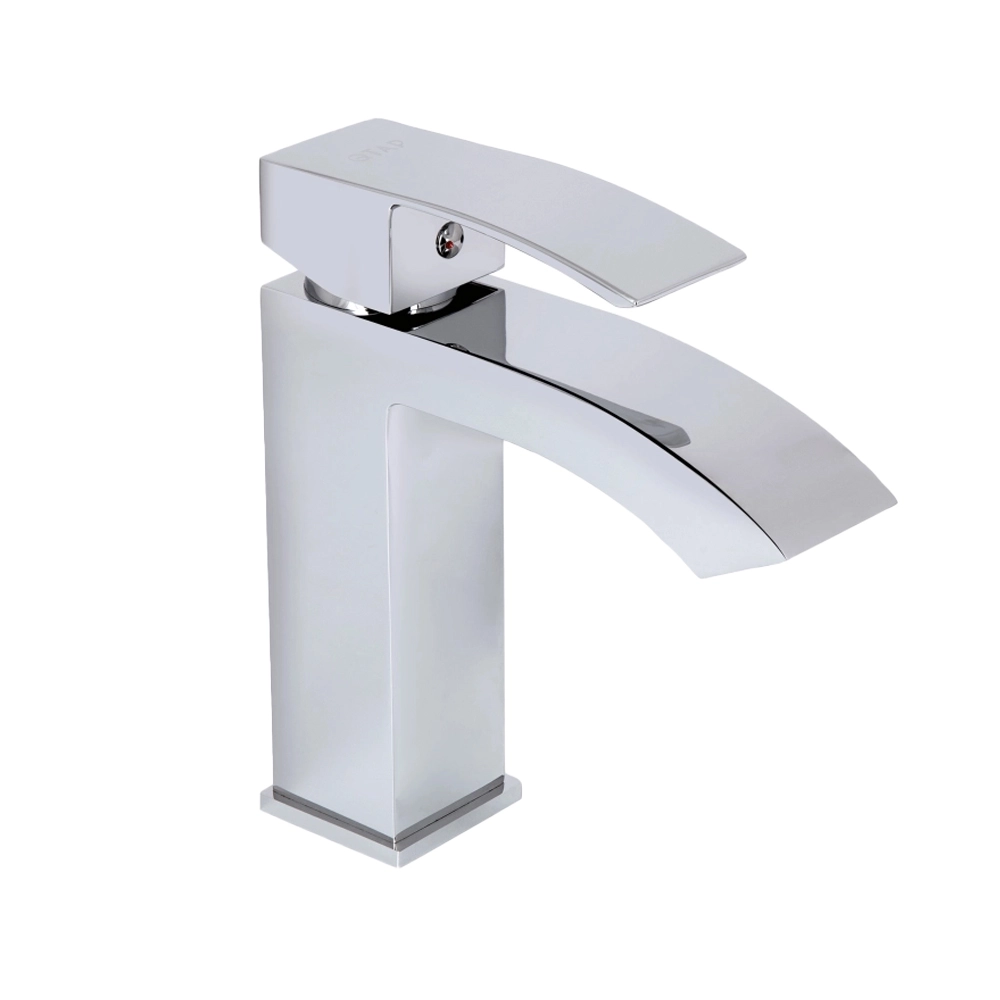 Змішувач для раковини Qtap Swan (хром)