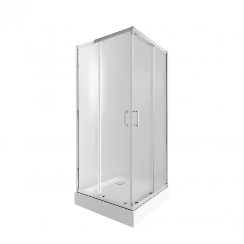 Набір Qtap душова кабіна Taurus + піддон Unisquare