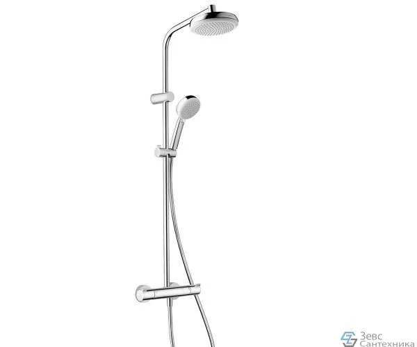 Душова система з термостатом HANSGROHE SHOWERPIPE MYCLUB