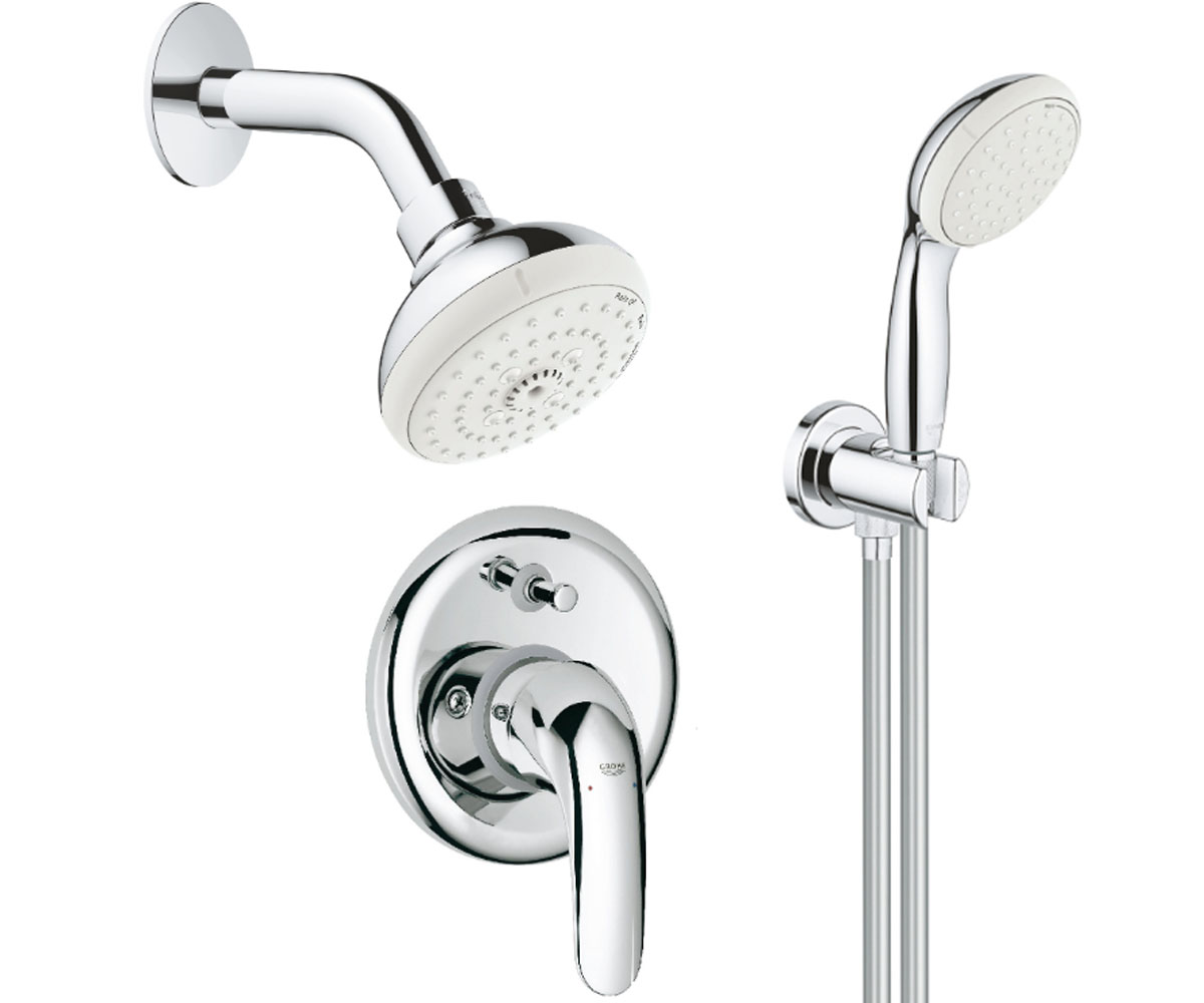 Душова система прихованого монтажу GROHE EUROECO NEW