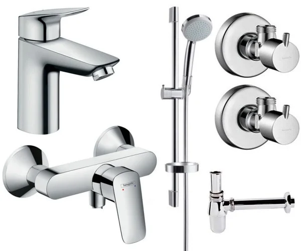 Набір змішувачів для душу HANSGROHE LOGIS 100