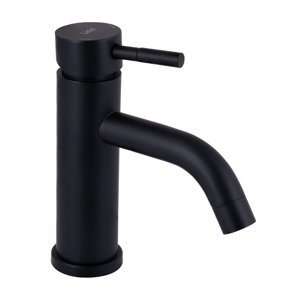 Змішувач для раковини у чорному кольорі Lidz Aria