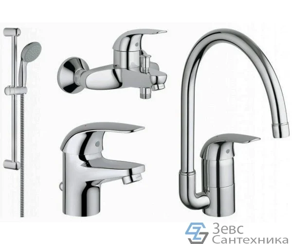 Набір змішувачів 4 в 1 GROHE EUROECO