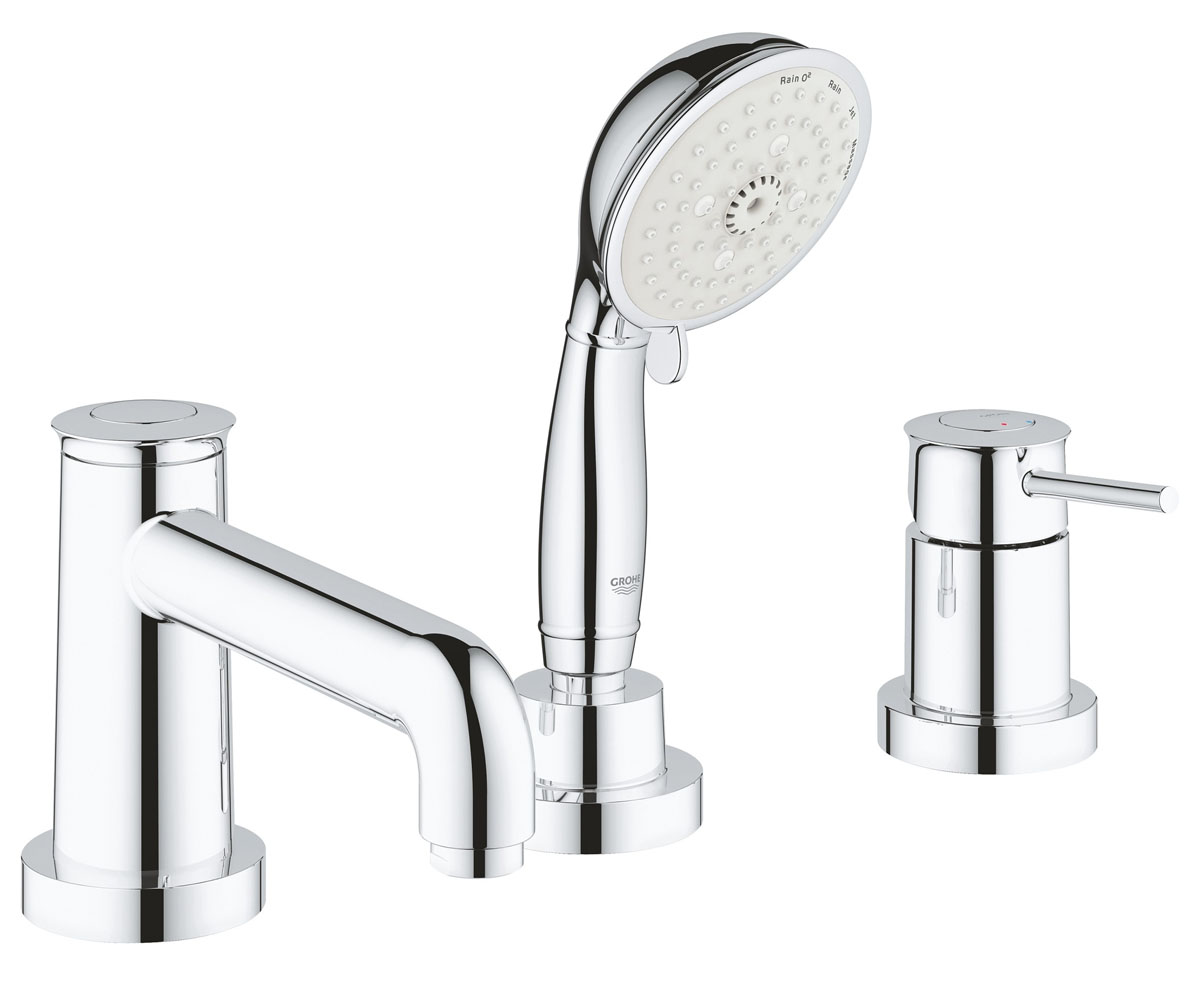 Змішувач на борт ванни GROHE BAU CLASSIC