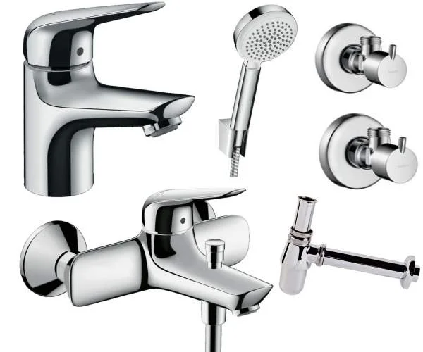 Набір змішувачів 5 в 1 HANSGROHE NOVUS