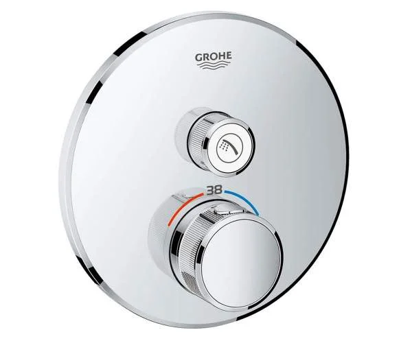 Зовнішня панель термостата на 1 вихід GROHE GROHTHERM SMARTCONTROL