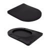 Унітаз підлоговий Qtap Scorpio Ultra Quiet безобідковий з сидінням Soft-close MATT BLACK