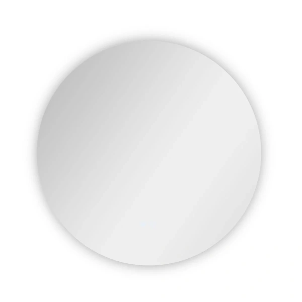 Дзеркало Qtap Taurus R800 з LED-підсвічуванням Touch, з антизапотіванням, з димером, рег. темп. кольору (3000-6500K)