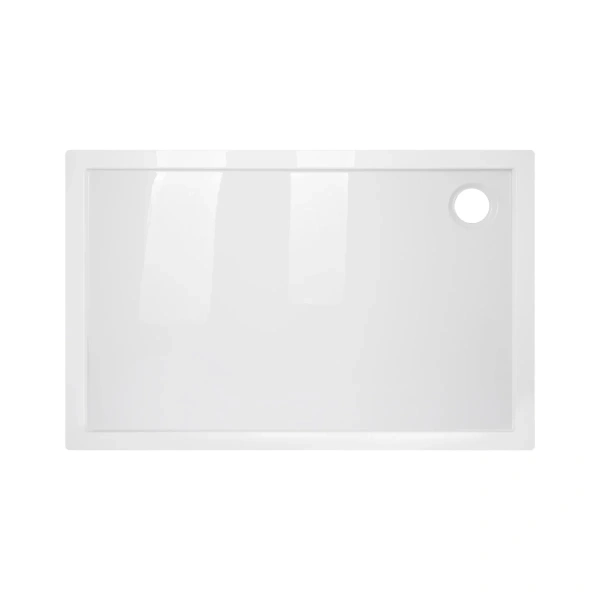 Фото Душовий піддон Qtap Tern 120x80x12 см + сифон