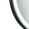 Дзеркало Qtap Gemini 800х700 з LED-підсвічуванням Touch, з антизапотіванням, з димером, рег. темп. кольору (3000-6500K)
